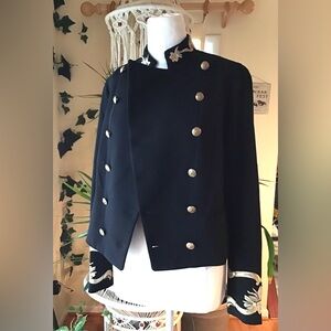 Double breasted Military style jacket size 4